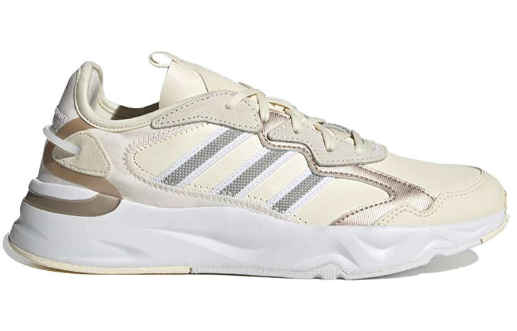 Женские кроссовки adidas neo Futureflow (бежевый / желтый / коричневый) — Бежевый / жёлтый / коричневый — фото 2