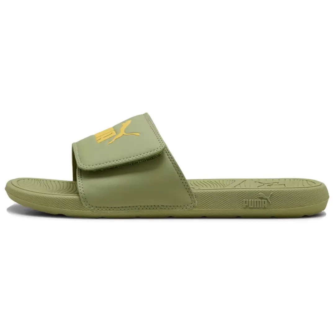 PUMA Cool Cat 2.0 Quick Dry Slide Slippers Unisex Green