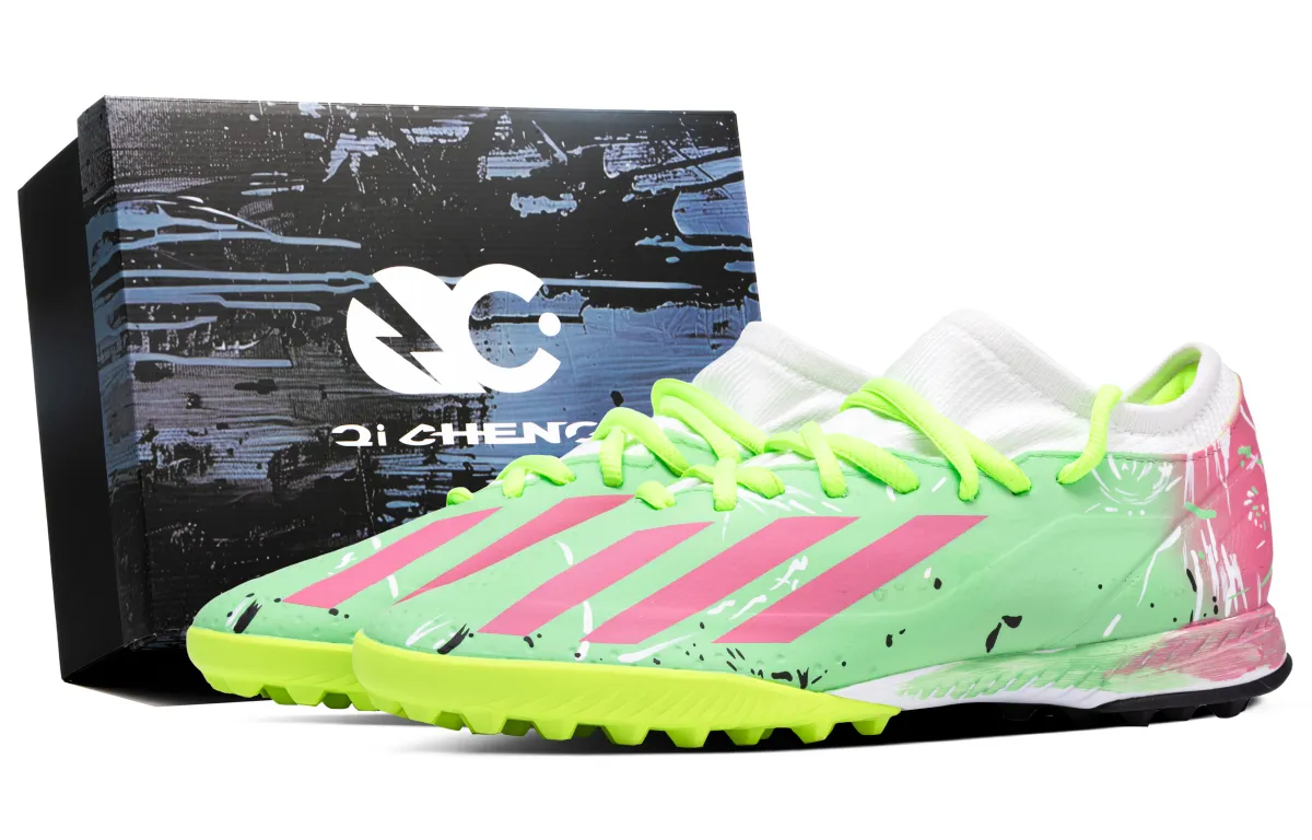 Adidas X Crazyfast.3 TF Turf Firm Ground, Artificial Turf Slip Resistant Abrasion Resistant