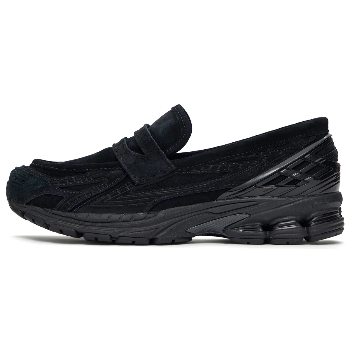 New Balance 1906L Slip on Pigskin Loafers Low top Casual Shoes Unisex Black