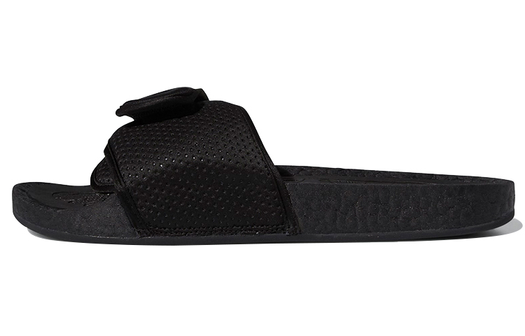 Шлепанцы adidas originals Boost Slide (черные) — фото 1