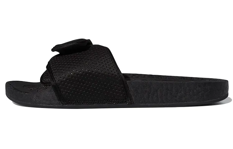 Adidas Originals Pharrell x Adidas Originals Boost Slides 'Triple Black'
