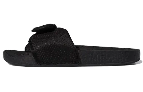 Adidas Originals Pharrell x Adidas Originals Boost Slides 'Triple Black'