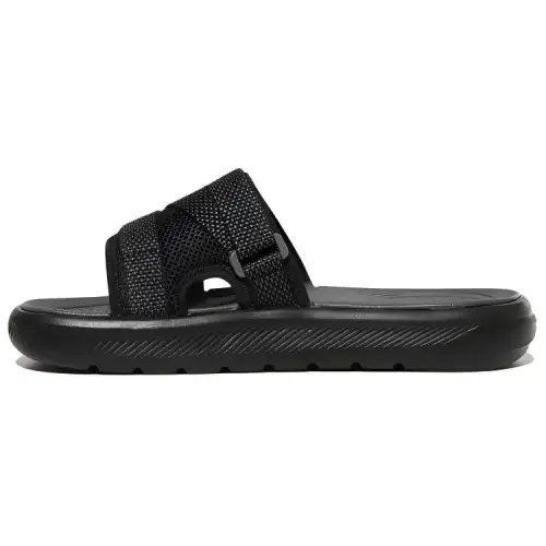 FILA Drifter Odor Resistant Quick Dry Slide Slippers Unisex Black