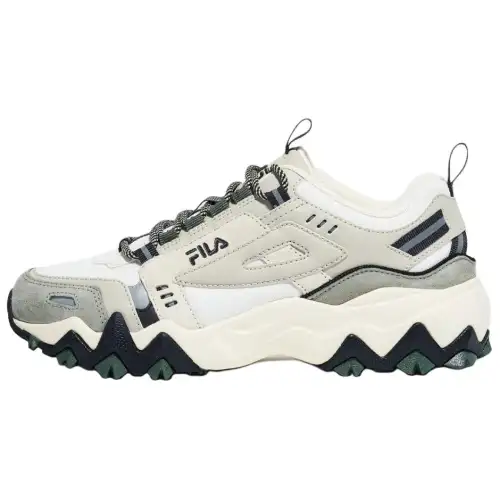 FILA TR V2 Low top Casual Shoes Unisex White Gray