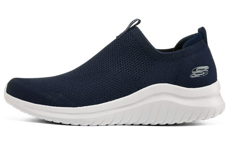 Skechers Ultra Flex 2.0 Fabric Cushioning Abrasion Resistant Lightweight Low top Casual Shoes Men's Navy Blue