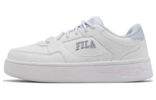 FILA Court Trend Cushioning, Wear Resistant Low top Casual Shoes Women's White
