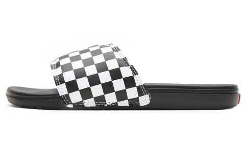 La Costa Vans Slide-On 'Black Checkerboard'