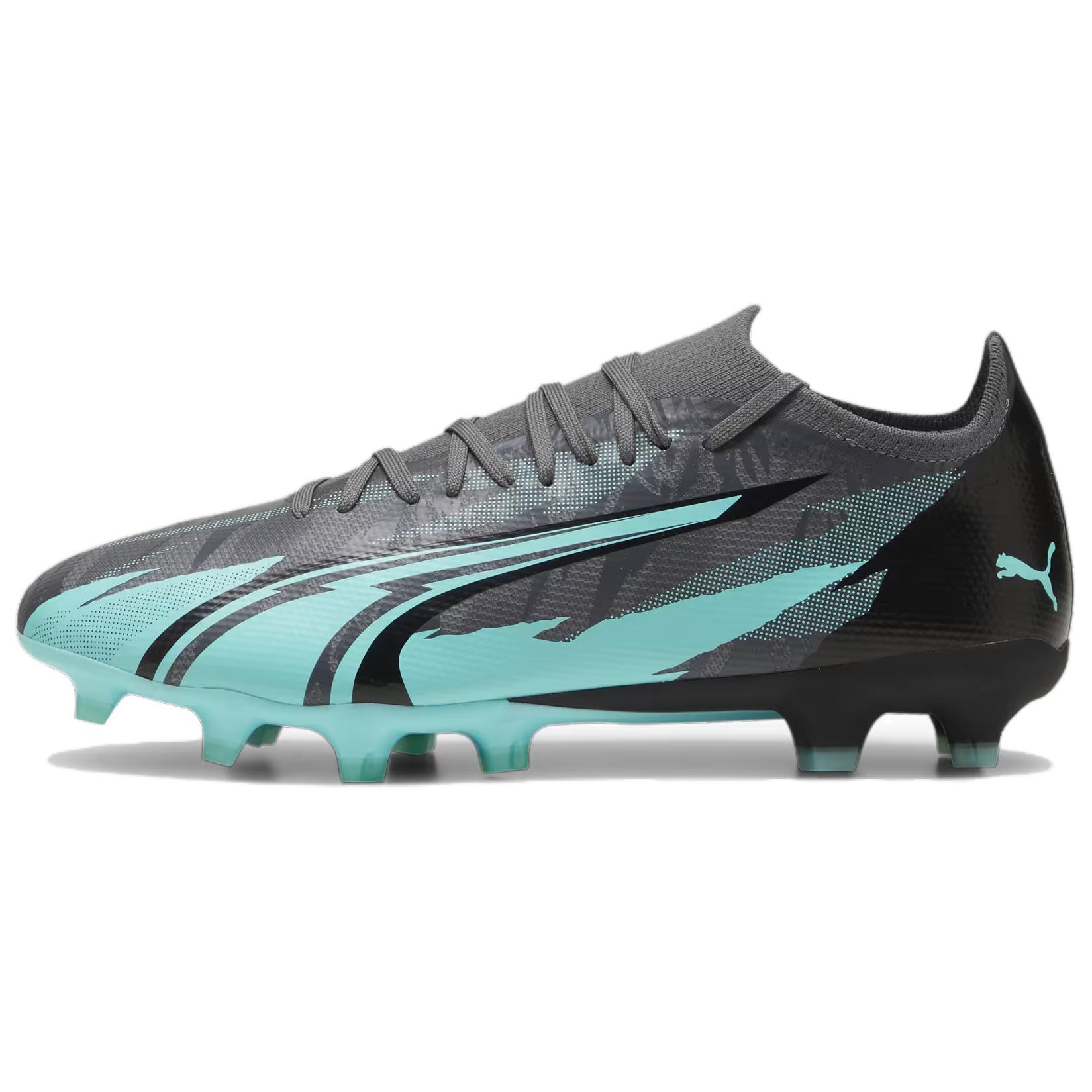 Мужские кроссовки PUMA Ultra Match FG (серо-голубой)