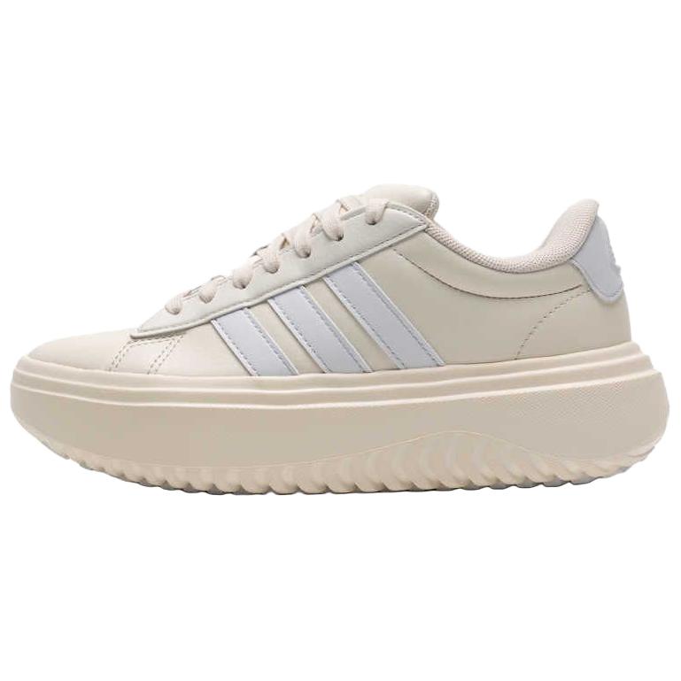 Женские кеды adidas GRAND COURT PLATFORM (белые)