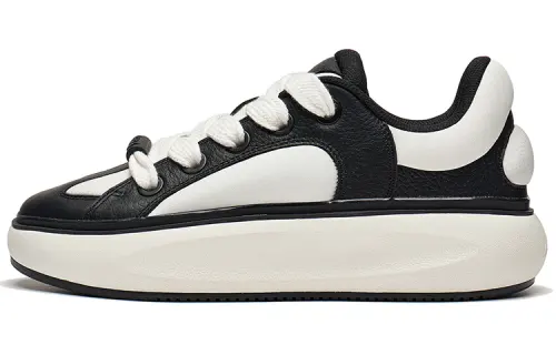 Li Ning Yun You C4D Low top Casual Shoes Women's Black White