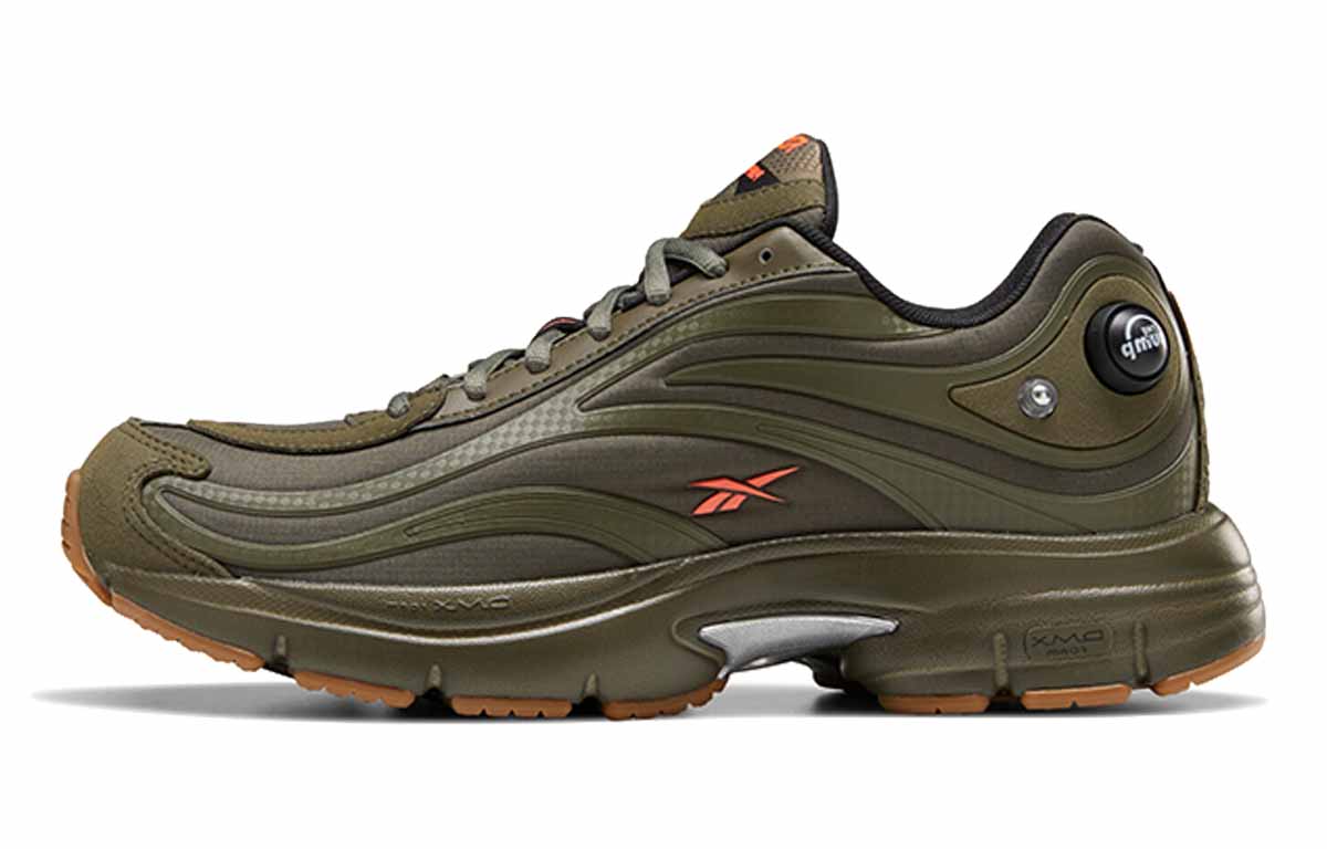 Кроссовки Reebok Premier Pump Paris (черно-зеленые)