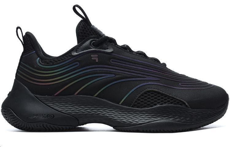 Женские кроссовки Fila FUSION Ray 2 (черные) — Чёрный — фото 2