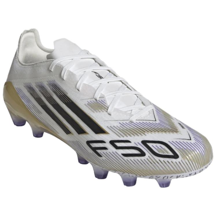 Adidas F50 PRO Abrasion Resistant Soccer Shoes Men’s White Black