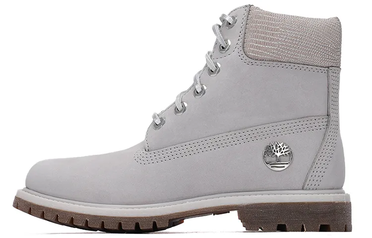 Timberland Classic 6 Inch Premium 'Light Grey' Women's