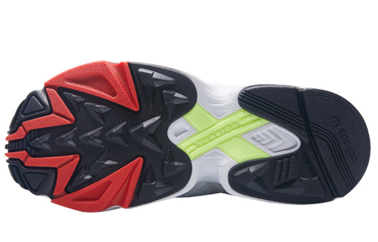 Женские кроссовки adidas originals Yung-96 (бело-сине-красные) — Белый / синий / красный — фото 5