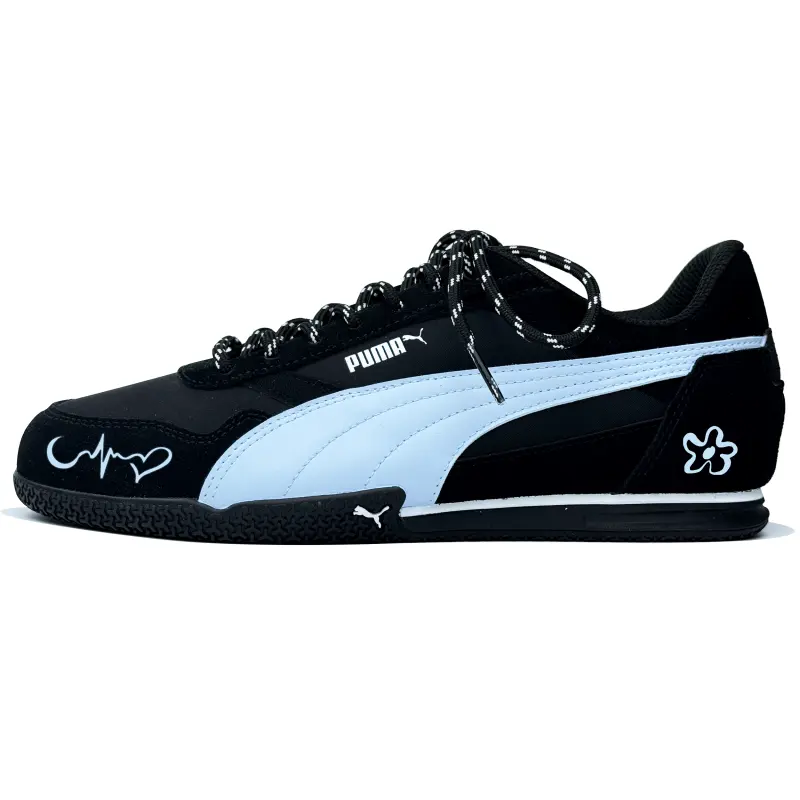 PUMA BELLA DONNA Cushioning Low top Casual Shoes Women's Black Blue