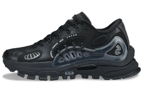 Li Ning Textile, Synthetic Leather Fashion Cushioning Slip Resistant Abrasion Resistant Low top Casual Shoes Women's