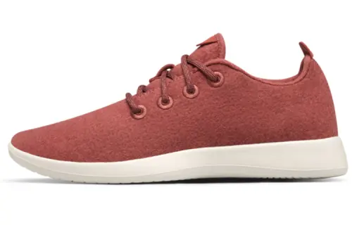 Allbirds Wool Runner Slip Resistant And Breathable Low top Sports Casual Shoes Women's Flame Kiss Ivory Sole