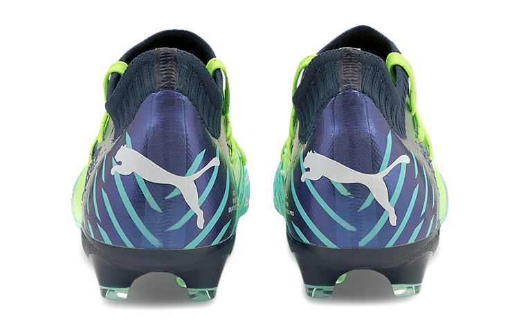Мужские бутсы PUMA Future 1.2 (зеленые) — фото 4