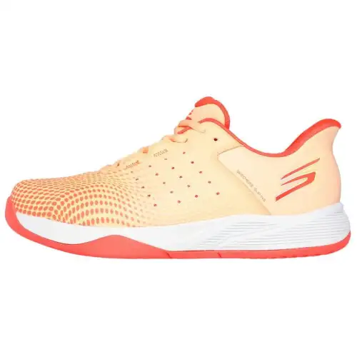 Skechers Slip Ins Abrasion Resistant Low top Casual Shoes Women's Orange