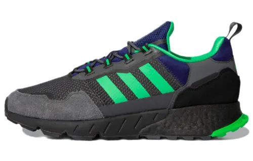 Adidas Zx 1K Boost 'Grey Screaming Green'