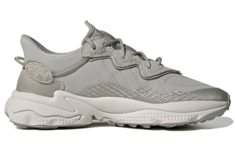 Женские кроссовки adidas Ozweego (серые) — фото 2