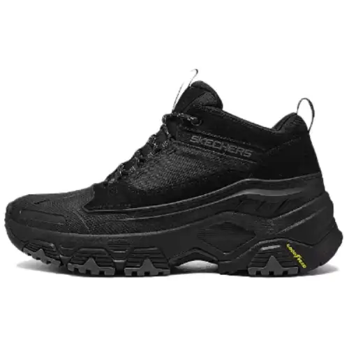 Skechers OUTDOOR MENS Mid top Casual Shoes Men's Black