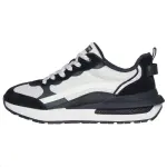 Skechers HALOS Lightweight Height Increasing Low top Running Shoes Women's White Black