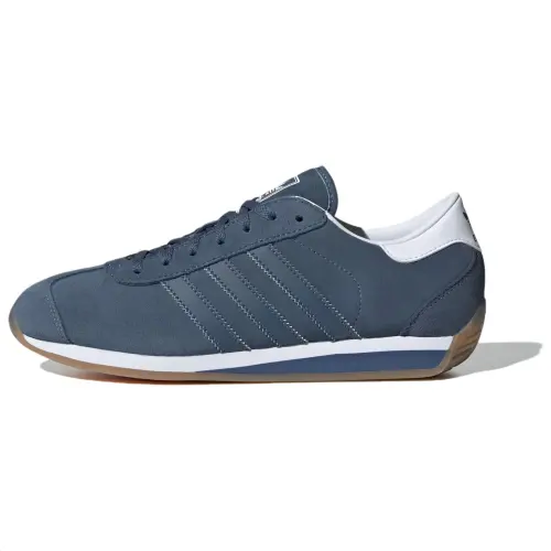 Adidas Originals Country 2 Slip Resistant Abrasion Resistant Low top Casual Shoes Unisex Dark Gray Blue