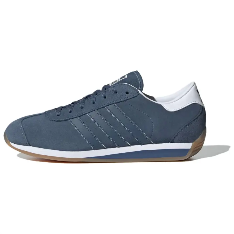 Adidas Originals Country 2 Slip Resistant Abrasion Resistant Low top Casual Shoes Unisex Dark Gray Blue