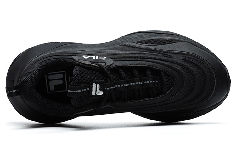Женские кроссовки Fila FUSION Ray 2 TPU (черные) — фото 4
