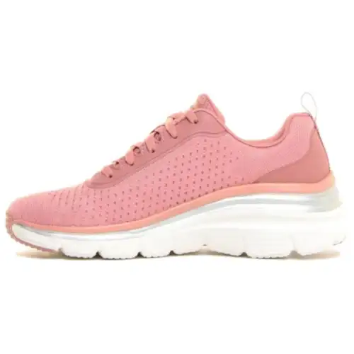 Skechers Low top Casual Shoes Women's Pink White