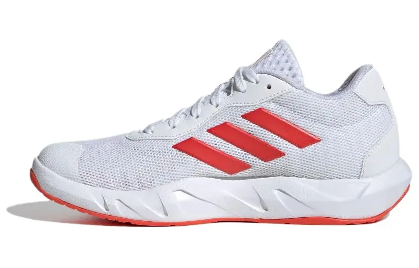 Adidas Athletics Training Casual Shoes Women's Low-top White Red