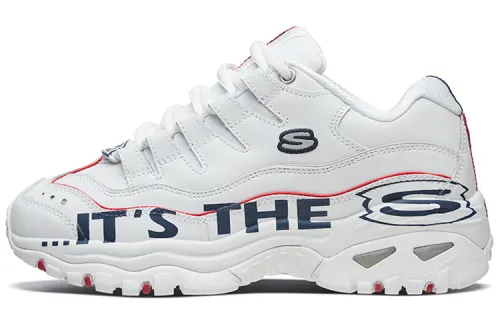 Skechers Energy Running Shoes White/Blue Women's
