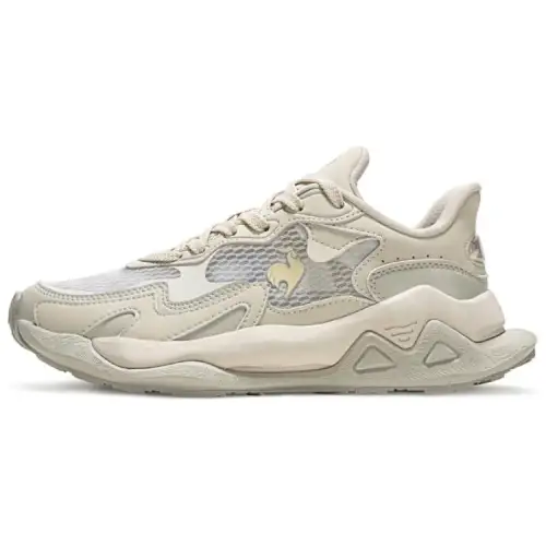 Le Coq Sportif Cushioning Breathable Cushioning Breathable Casual Shoes Women's Beige