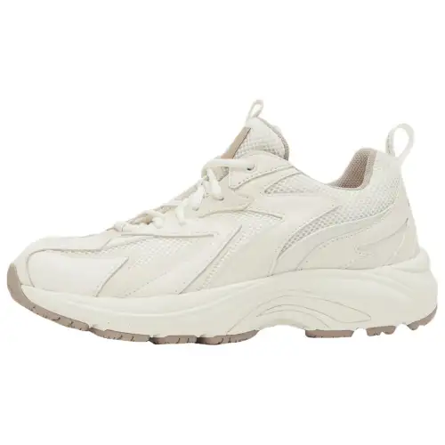 THE NORTH FACE Slip Resistant Abrasion Resistant Low top Casual Shoes Men's Ecru