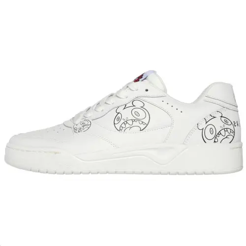 Skechers Low top Casual Shoes Men's White Black
