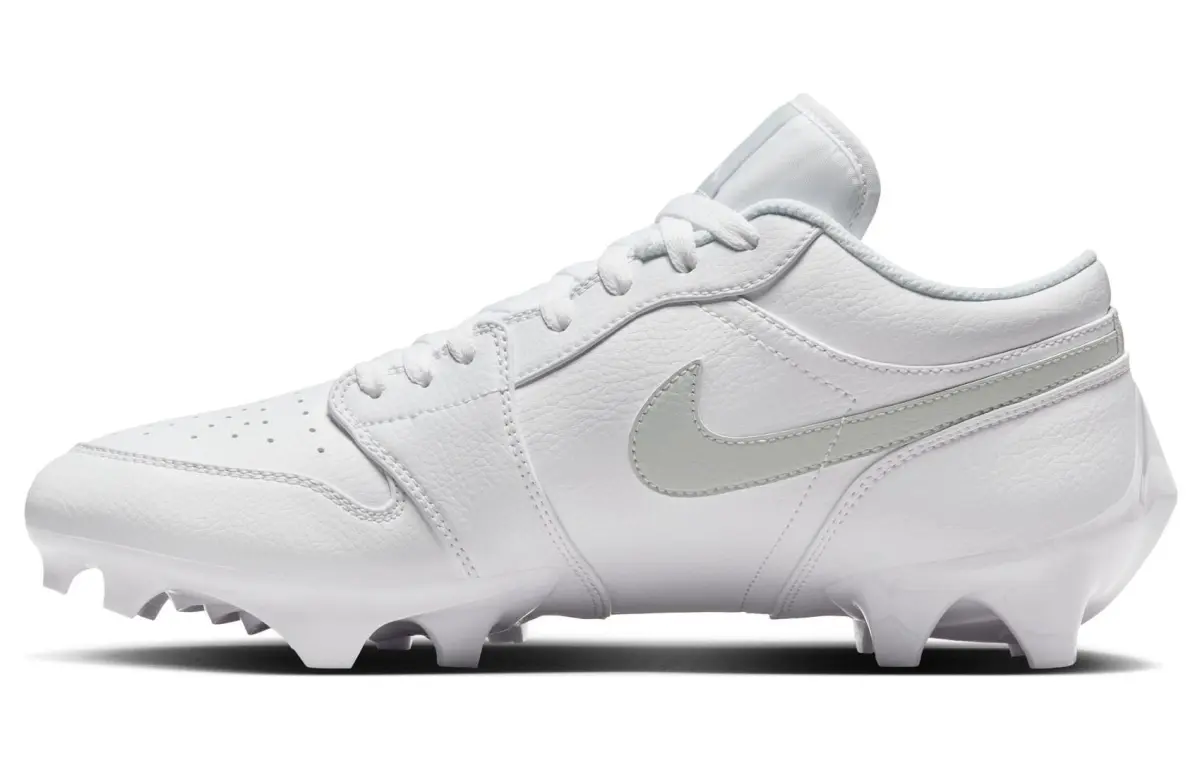 Jordan 1 Low Td Cleat White Grey Fog