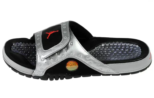 Air Jordan Hydro 13 Retro Slide 'Metallic Silver'