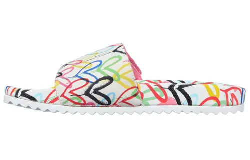 Skechers Bobs Slide Slippers Women's White/Multicolor Color