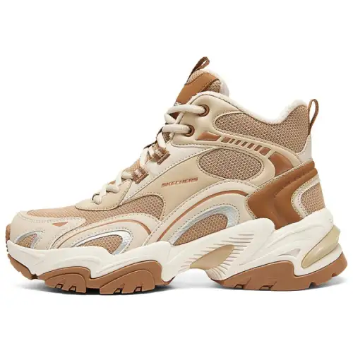 Skechers Sports Life Collection Comfortable Abrasion Resistant Mid top Casual Shoes Women's Brown