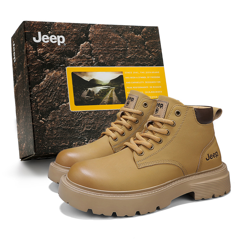 Мужские ботинки Jeep (коричневые)