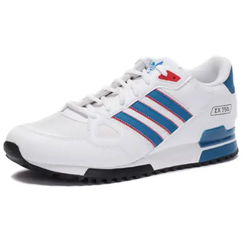 Adidas Originals ZX 750 Slip Resistant Abrasion Resistant Low top Casual Shoes Men's White