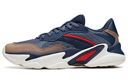 ANTA Casual Shoes Women's Low Top Blue/Brown