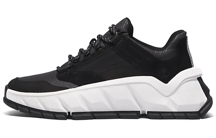 Timberland Tbl Turbo Anti Slip Wear Resistant Low Top Sports Casual Shoes Women's Black White