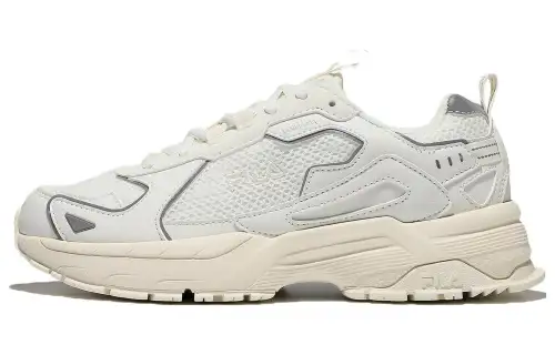 FILA Fire Cracker Textile, Leather Low top Casual Shoes Unisex Ecru