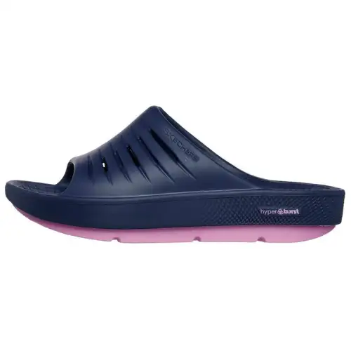 Skechers Slide Slippers Women's Marine Blue