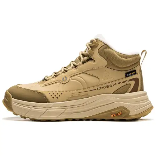 Li Ning Xingtu 2 Fleece Lined Thermal, Thick Sole With Height Increase, Strong Grip, Cushioning Comfort