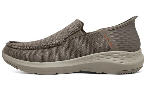 Skechers Slip Ins Canvas Abrasion Resistant Cushioning Support Abrasion Resistant Cushioning Support Low top